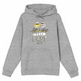 thumbnail image 3 of Gilmore Girls Life's Short Talk Fast Men's Athletic Heather Hoodie-Large, 3 of 5