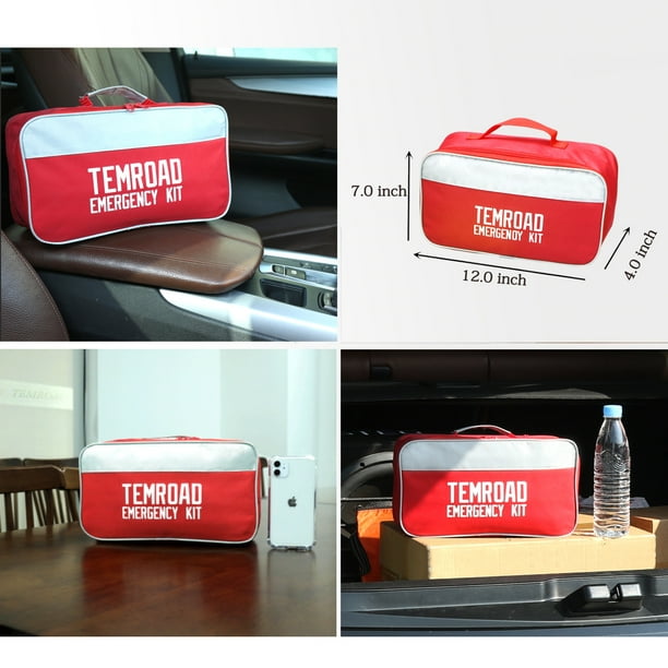 Kit d'urgence voiture Trousse de secours Kit de sécurité pour jeune  conducteur Voiture Fusibles plats Kit de sauvetage de véhicule 