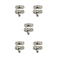 thumbnail image 2 of Kenally Candado Cerradura de gancho de hierro Cerradura protectora de seguridad Hebilla oculta Atrapa Joyas Hardware de Regalos Gancho Type2 NO2, 2 of 6