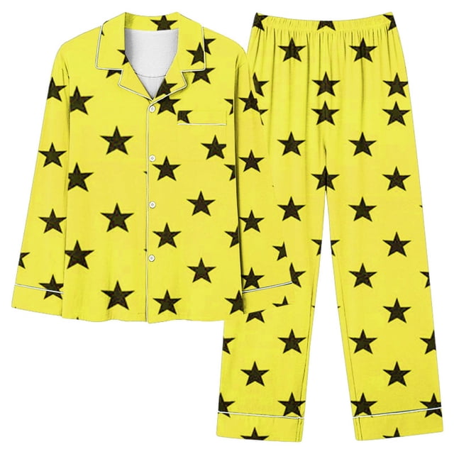 Besolor Ensembles de Pyjama Doux pour Femmes - Ensemble de Pyjama pour Femmes - Pyjamas pour Femmes - Vêtements de Nuit à Manches Longues Vêtements de Détente pour Femmes