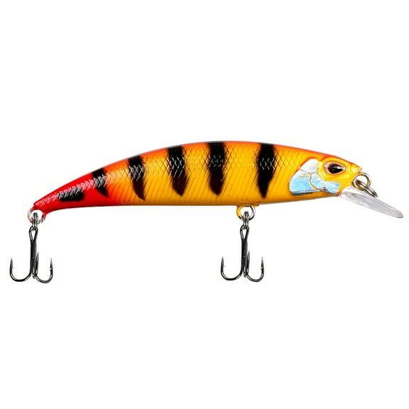2PC Fishing Lure 7cm/9g Sinking Minnow Equipment Ghost Shrimp Long Casting Hard Trace