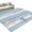 Blue, variant on Area Rugs 4'x6'. Teal Coastal Carpet Runner Indoor Outdoor Rugs Home Decor Aesthetic, Retro Summer Beach Nautical Starfish Non Slip Mats Washable Accent Rug for Living Room Bedroom