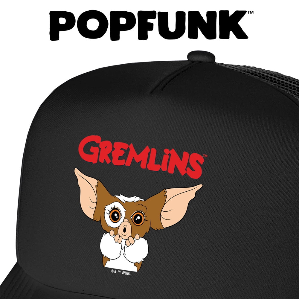 Gremlins Gizmo Logo Foam Snapback Trucker Hat - Unisex for Men and Women