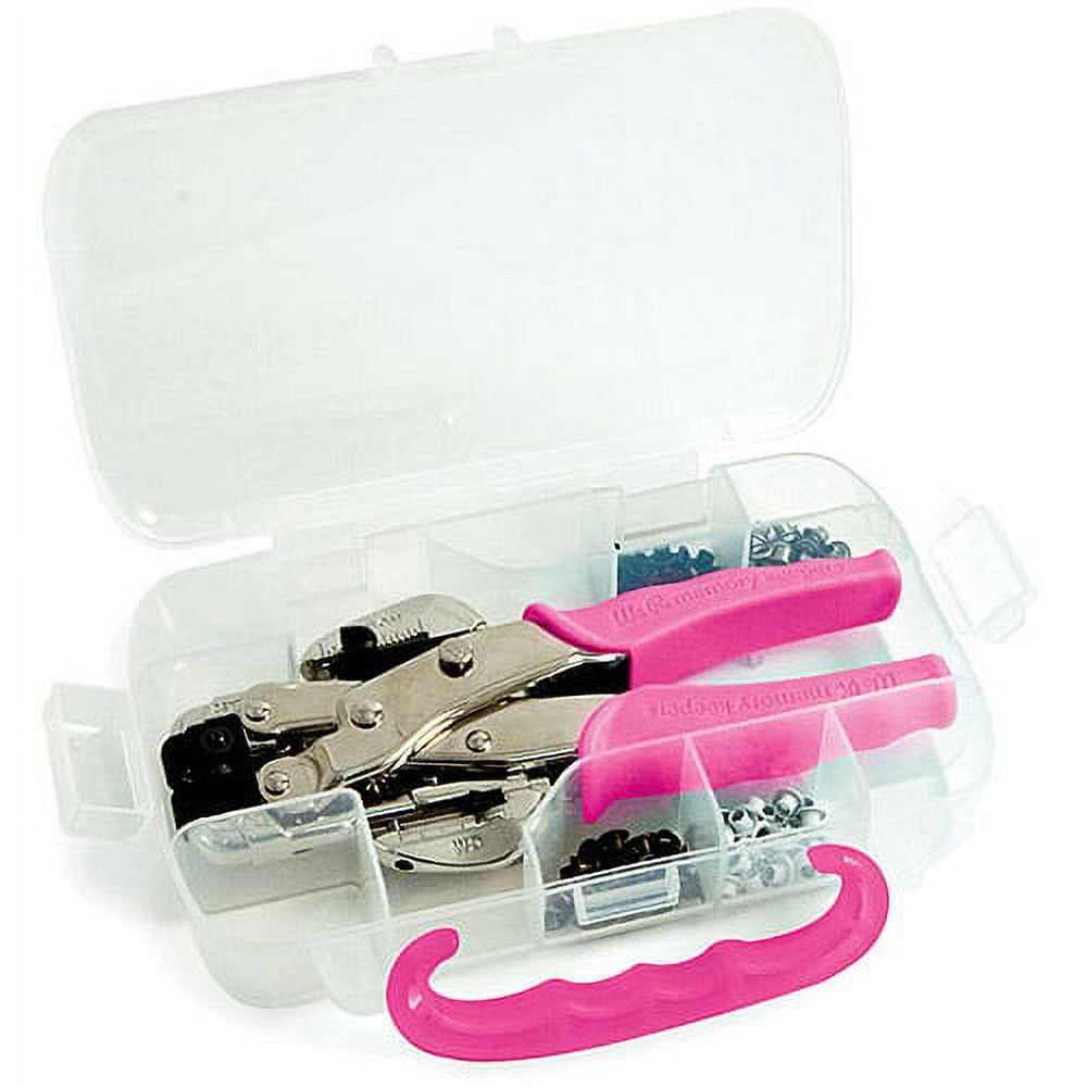 Crop-A-Dile Punch Kit-Pink