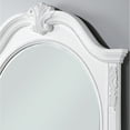 thumbnail image 6 of Furniture of America Heyd 6-Drawer Solid Wood Dresser with Mirror in White, 6 of 6