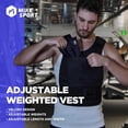 thumbnail image 2 of Adjustable Weighted Vest for Men and Women - 13-22lbs Body Weight Vests for Strength Training, Running, and Workouts, 2 of 7