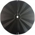 thumbnail image 1 of Erva SB6 Pole Mount Disk Squirrel Baffle - Black, 1 of 1