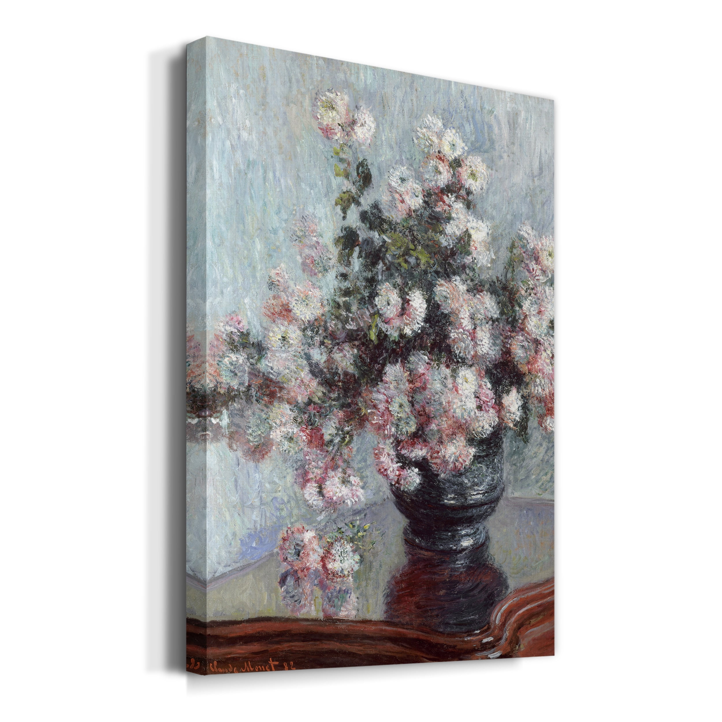 Chrysanthemums Premium Gallery Wrapped Canvas - Ready to Hang - 18 x 27