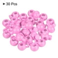 thumbnail image 3 of Cord Locks, Ball Spring Toggle Stopper for Drawstring Bag Shoelaces, Pink 30 Pack, 3 of 5