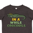 thumbnail image 4 of Inktastic In a While Crocodile with Cool Green Crock in Sunglasses Boys or Girls Toddler T-Shirt, 4 of 5