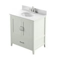 thumbnail image 6 of Twin Star Home 30” Traditional Single Bathroom Vanity with Drawer, White, 6 of 7