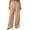 Khaki(New&Hot), variant on No Boundarie Dress Pants for Women Oversized High Waisted Pull On Pleated Flowy Baggy Classic Office Work Pants,Black,Size L