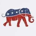 thumbnail image 2 of CafePress - Glitter Republican Elephant Mousepad - Non-slip Rubber Mousepad, Gaming Mouse Pad, 2 of 6