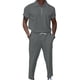thumbnail image 2 of Pantalones Casuales de Manga Corta Larga para Hombres con Pantalones Cortos, 98% Algodón/2% Spandex para Deporte Y Caminata, 2 of 6