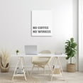 thumbnail image 3 of Stupell Industries Funny No Coffee Phrase Food & Beverage Painting Gallery Wrapped Canvas Art Print Wall Art, 30 x 40, 3 of 8