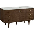 thumbnail image 3 of James Martin Vanities 670-V60S-WLT-3ENC Amberly 60" Free Standing Or Wall Mounted Single, 3 of 7