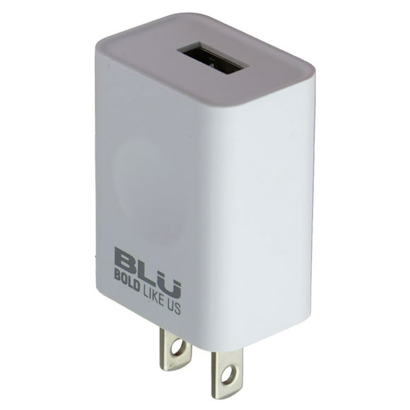 BLU (Bold Like Us) Single Port USB-A Wall Charger (5V/2A) - White