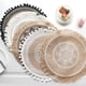 thumbnail image 2 of Posavasos tejidos, tapetes para comidas, tapetes aislantes de algodón y lino para la mesa del comedor, accesorios de tiro, tapetes decorativos de cáñamo para el hogar, 2 of 6