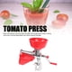thumbnail image 3 of Colador De Tomate Manual, aleación De Aluminio, Multiusos, Fabricante De Salsa De Tomate, Molino De Alimentos Para Verduras, Salsa De Frutas Y Jengibre, 3 of 7
