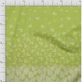 thumbnail image 1 of oneOone Cotton Flex Lime Fabric Leaves & Flower Panel Sewing Fabric By The Yard Printed Diy Clothing Sewing Supplies 40 Inch Wide, 1 of 3