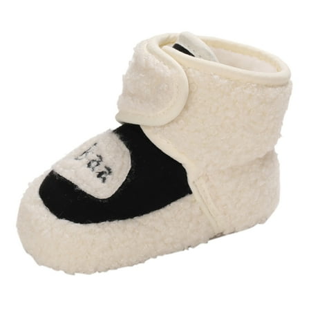 

ZMHEGW Warm Shoes Soft Booties Comfortable Boots Toddler Warming Home Shoes Snow Boots For Baby Girls And Boys