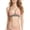 Orange - claygrey, variant on Tavik Womens Juliet Colorblock Bikini Swim Top, Orange, X-Small