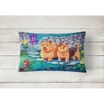 thumbnail image 2 of Caroline's Treasures 7520PW1216 Norwich Terrier Canvas Fabric Decorative Pillow, 12H x16W, multicolor, 2 of 3