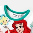 Disney Princess Dress Mermaid Costume Ariel Baby Toddler Girl Party Dresses Long Sleeve Mesh