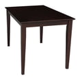 thumbnail image 4 of International Concepts Shaker Styled Dining Table in Rich Mocha, 4 of 6
