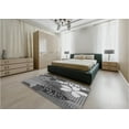 thumbnail image 4 of Ahgly Company Indoor Rectangle Patterned Dark Gray Area Rugs, 5' x 8', 4 of 6