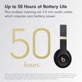 thumbnail image 3 of Beats Solo 4 - Auriculares supraaurales inalámbricos Bluetooth, compatibles con Apple y Android, hasta 50 horas de duración de la batería - Negro y dorado (renovado), 3 of 5
