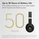 thumbnail image 3 of Beats Solo 4 - Auriculares supraaurales inalámbricos Bluetooth, compatibles con Apple y Android, hasta 50 horas de duración de la batería - Negro y dorado (renovado), 3 of 5