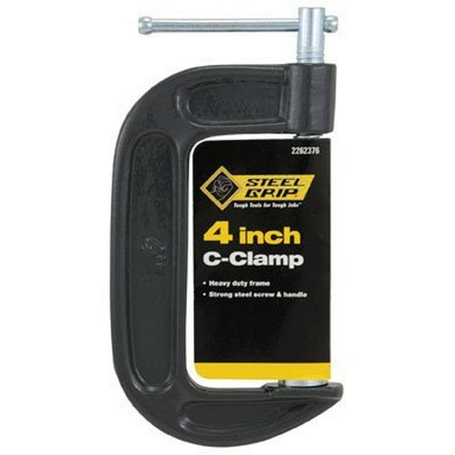 Pinza en C Ace Trading General Tech Int Steel de 4 pulgadas
