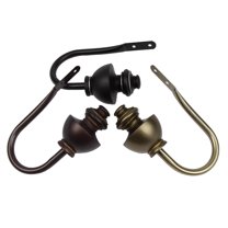 Paola Curtain Holdback Pair in Black