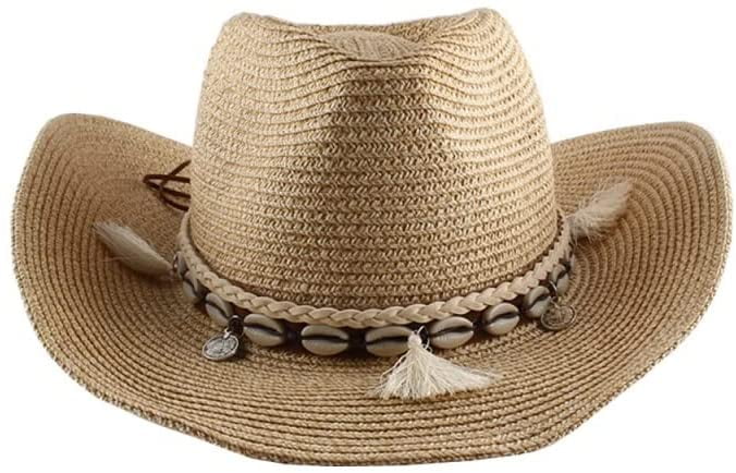 Big Brim Western Cowboy Hat Women 