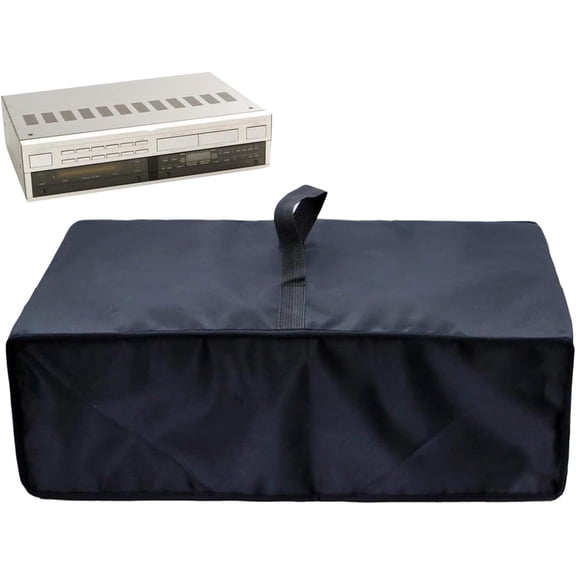 Turntable Dust Cover – Waterproof Oxford Cloth Wide Fit Protector for Record Players, Vinyl Music Equipment, and Audio Devices, Ideal for Men, Women, Teens, Adults, and Collectors(Q)
