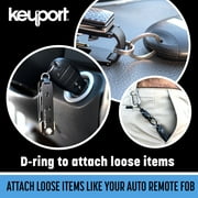 Keyport Pivot 2.0 Key Organizer Keychain (Red Aluminum) - EDC Multi-Tool + Lost & Found All-in-One