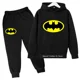 thumbnail image 2 of Batman - Conjuntos de sudaderas con capucha Ropa para niños Ropa para niñas Tops Pantalones Trajes de 4 a 14 años Trajes con capucha Suéter, 2 of 5