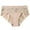 Beige, variant on Ashirexll Plus Size Underwear for Women, Ladies Underwear Panties, High Waist Large Size Lace Breathable Panties
