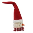 thumbnail image 3 of Northlight LED Lighted Santa Snowman Head Christmas Decoration - 14", 3 of 3