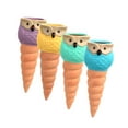 thumbnail image 1 of Dsscvnef 4 Piece Set Outdoor Watering Stakes Small Self Watering for Garden Ceramic, 1 of 4