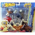 thumbnail image 1 of Paquete de ataque exclusivo de WWE Wrestling Rumblers Rey Mysterio Vs RTruth incluye lanzador, botes de basura de escalera Mattel Toys 74677500, 1 of 1