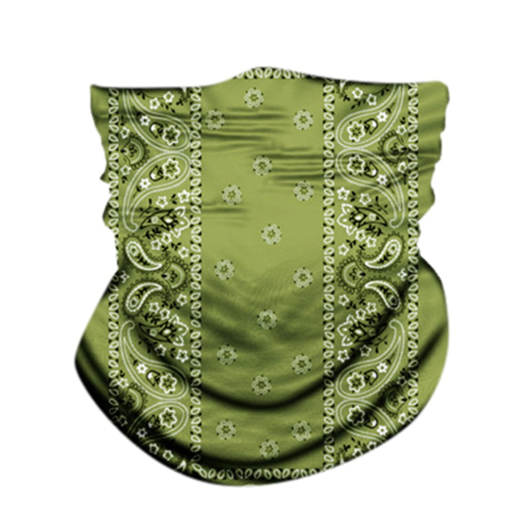 Unisex Seamless Bandana Rave Headband Scarf Headwrap Neckwarmer