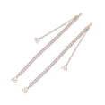 thumbnail image 3 of 1 par de correas de hombro para sujetador, correas antideslizantes, correas decorativas desmontables y ajustables para ropa interior de mujer, para co Longitud del gancho de 22 cm., 3 of 8