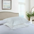 thumbnail image 2 of Porch & Den  Manor Embroidered Pillow Sham (Set of 2) Cream 20 x 36 +2, 2 of 5