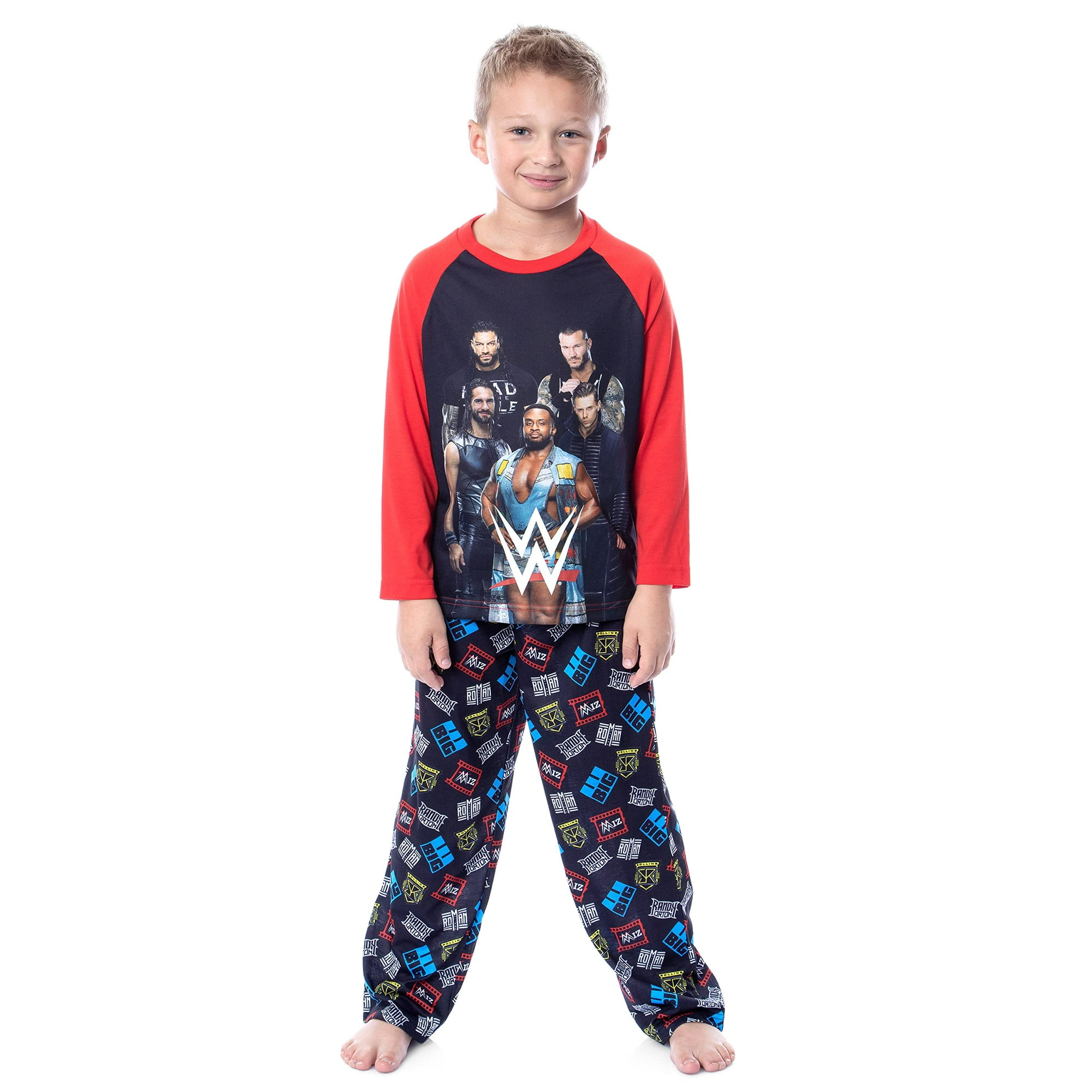 Wwe youth pajamas hotsell