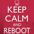 thumbnail image 3 of CafePress - Keep Calm And Reboot T Shirt - Men's Classic Graphic Cotton T-Shirt, 3 of 4
