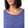 thumbnail image 4 of Fruit of the Loom Women's Soft and Breathable Short Sleeve Crew Top & Pajama Short Set, Sizes S-4X, 4 of 11