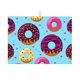 thumbnail image 1 of Fotbe Donuts Alfombrilla de Secado para Cocina con Estampado, 18x24 Pulgadas, 1 of 7