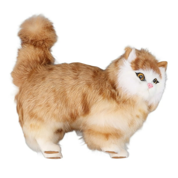 Juguete Modelo De Gato Simulado, Peluche De Gato Simulado Para Niños Para Cumpleaños